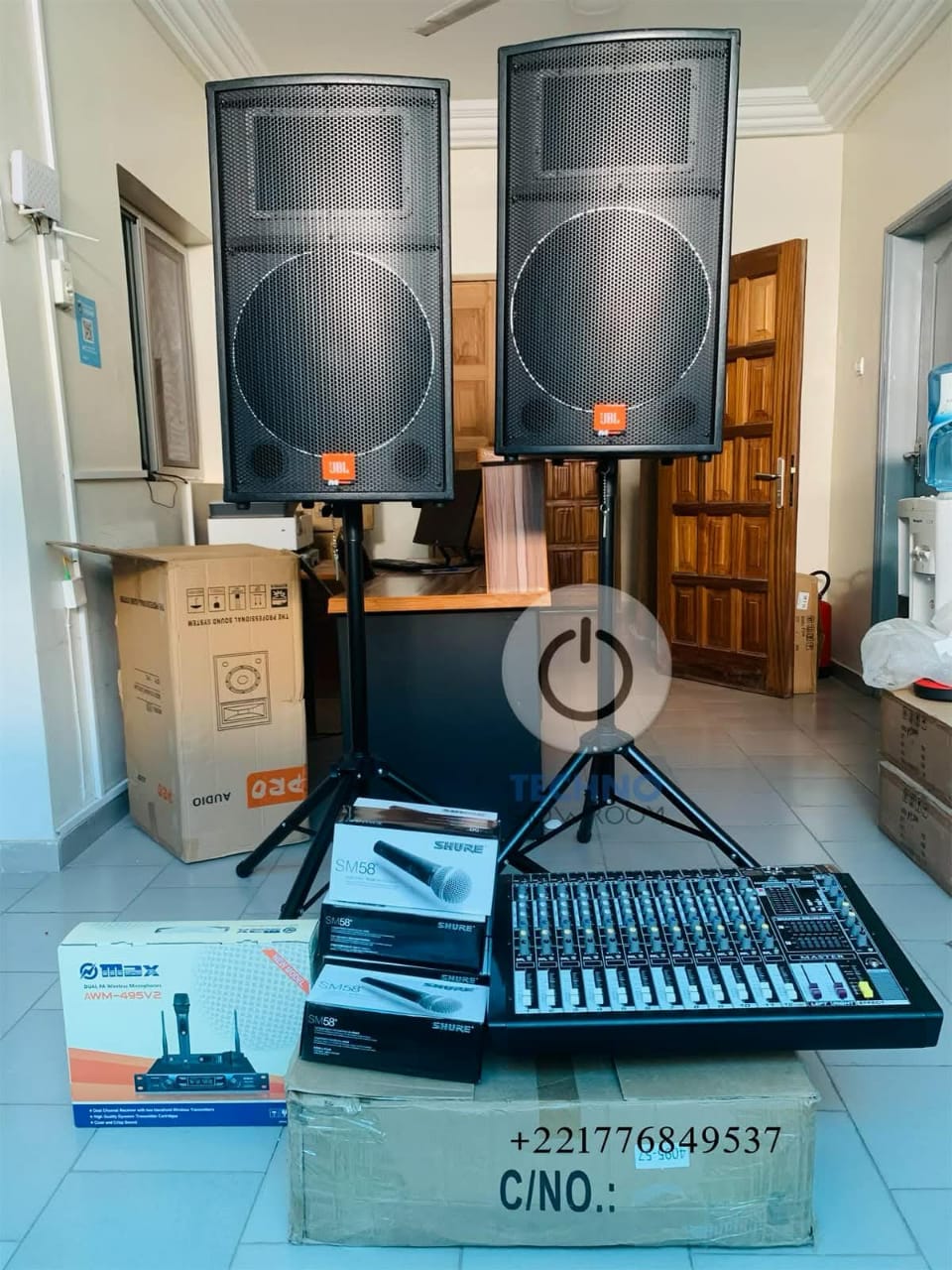 Appareil de sonorisation complet 