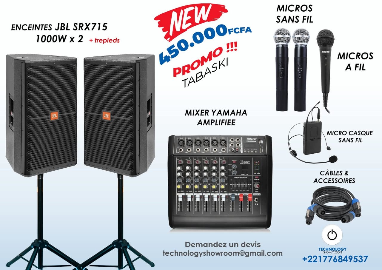 Appareil de sonorisation complet 