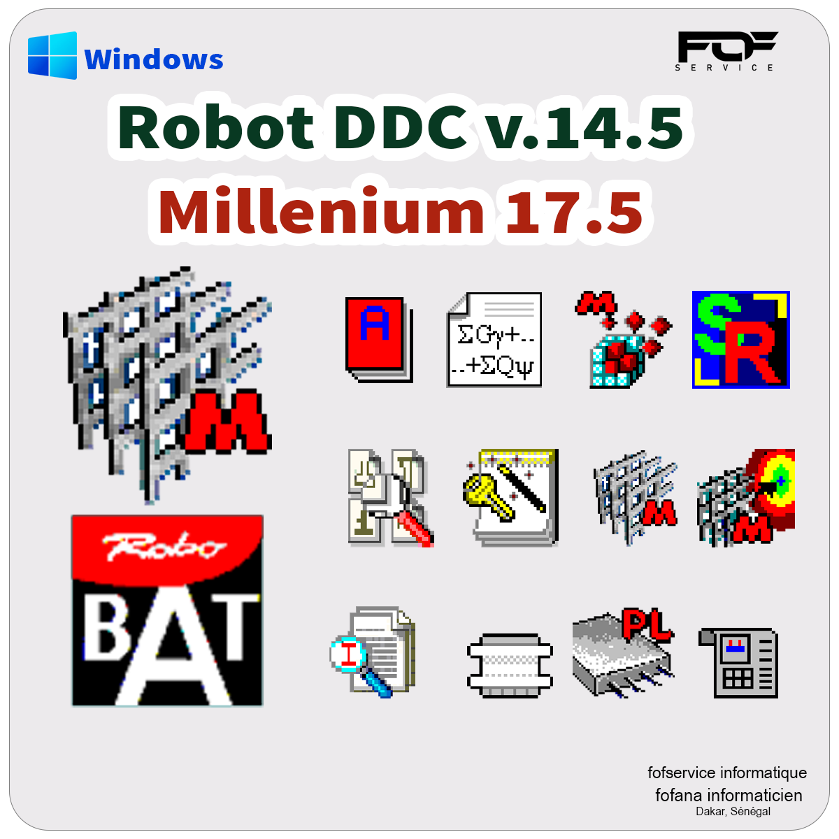 Installation Robot DDC et Millenium