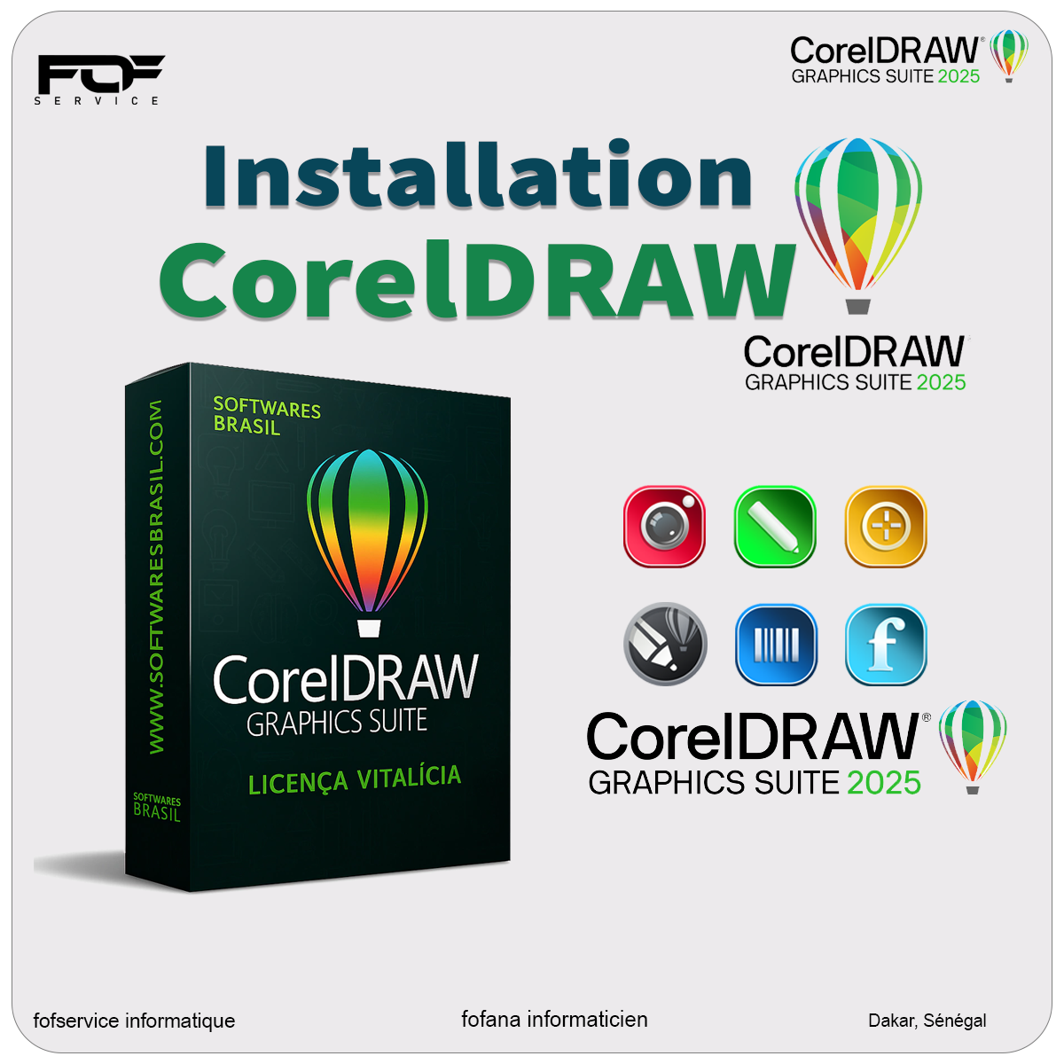 Installation CorelDRAW