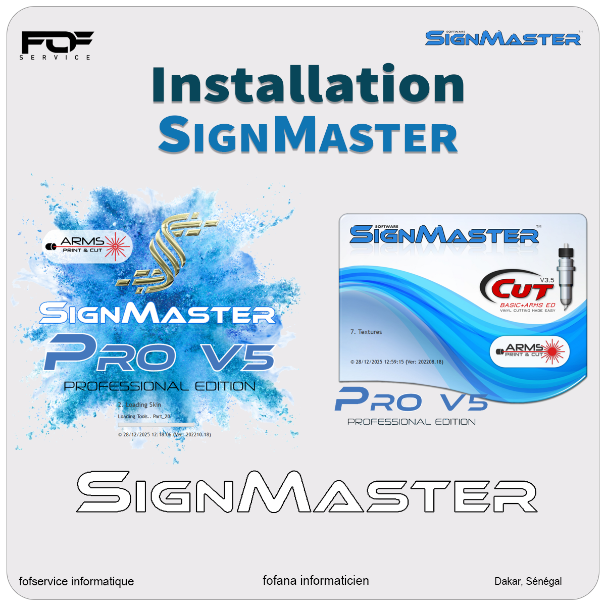 SignMaster -- Installation
