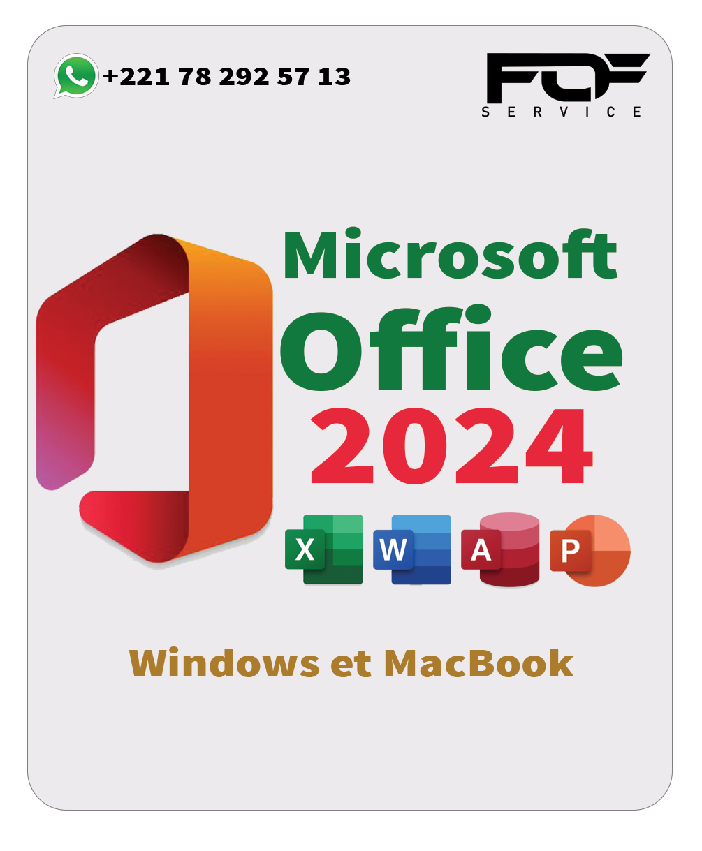 Licence Office 2024 Authentique - Dakar - SN