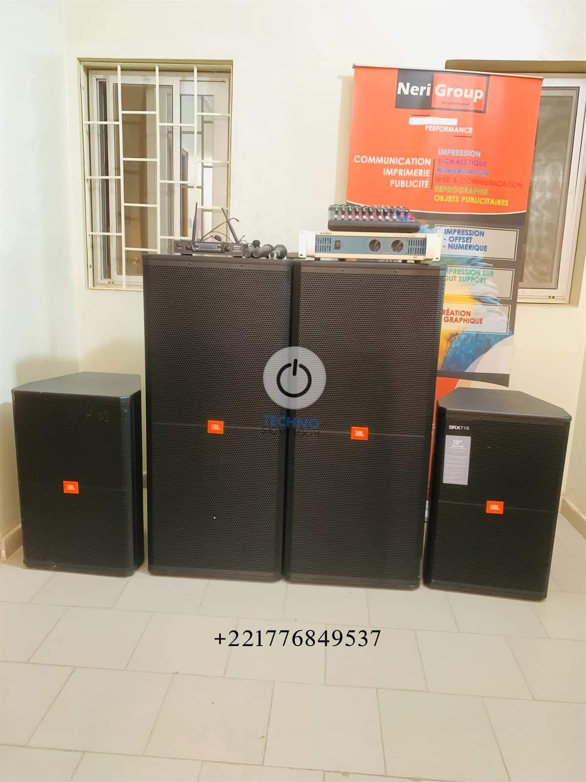 Appareil de sonorisation complet 