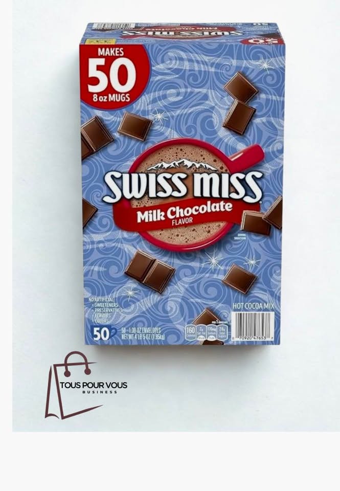 50 Portions de chocolat en pôudre