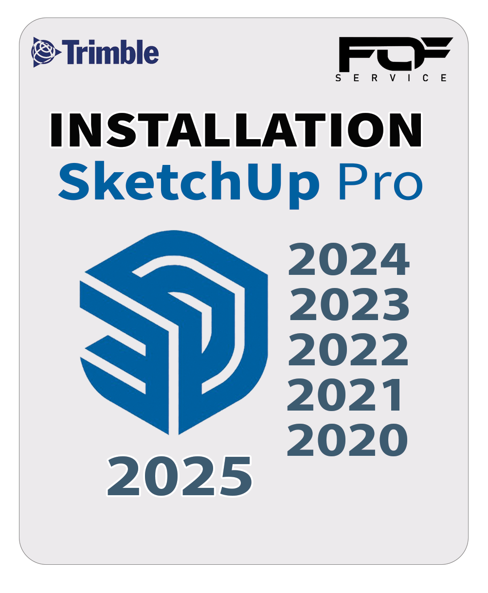Installation SketchUp Pro - Dakar