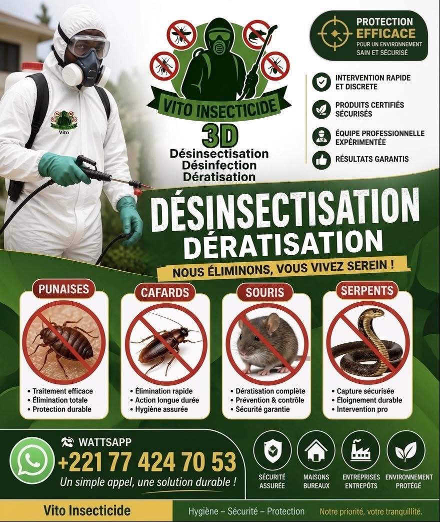 Désinsectisation 