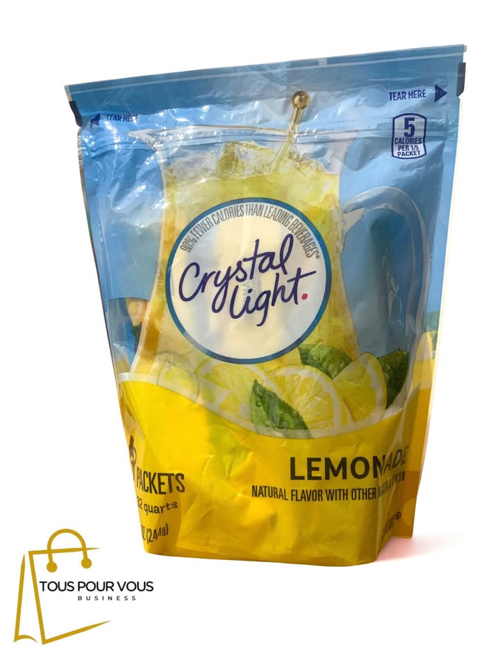 Le goût frais d'une citronnade naturelle en un seul sachet