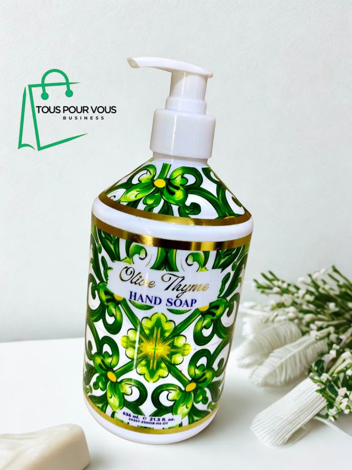 Savon pour les mains "Olive & Thyme"